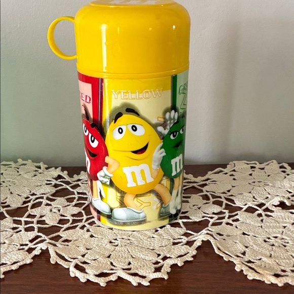 M&M'S Other - M&M'S Yellow Drinkware with Red, Yellow, and Green Characters